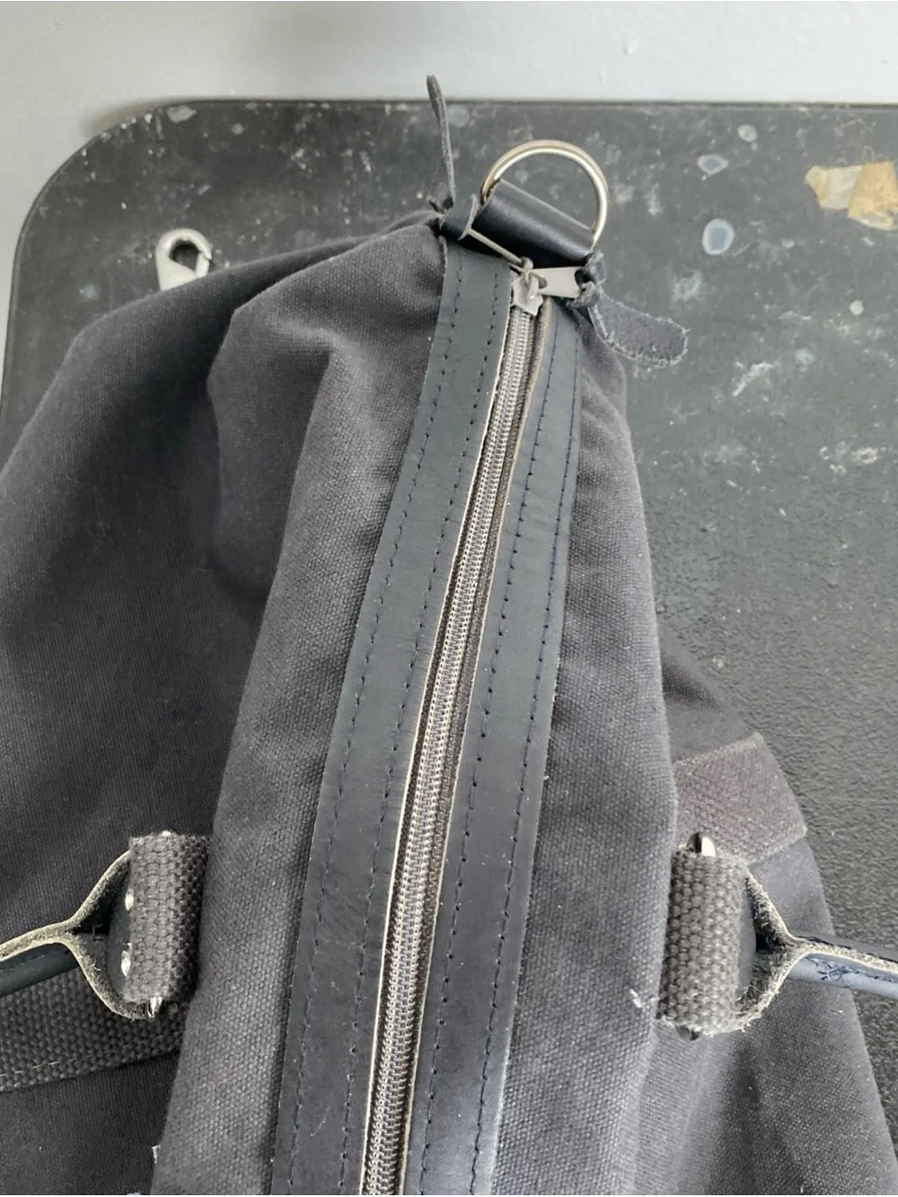Scarborough and Tweed black canvas